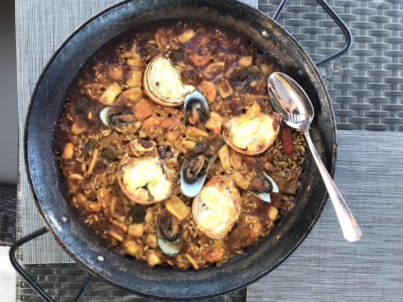 paella in Punta Cana