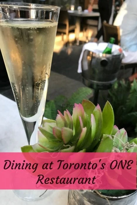 One Restaurant Hazelton Hotel in Yorkville, Toronto 