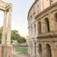 Rome's buildings without the crowds in October.