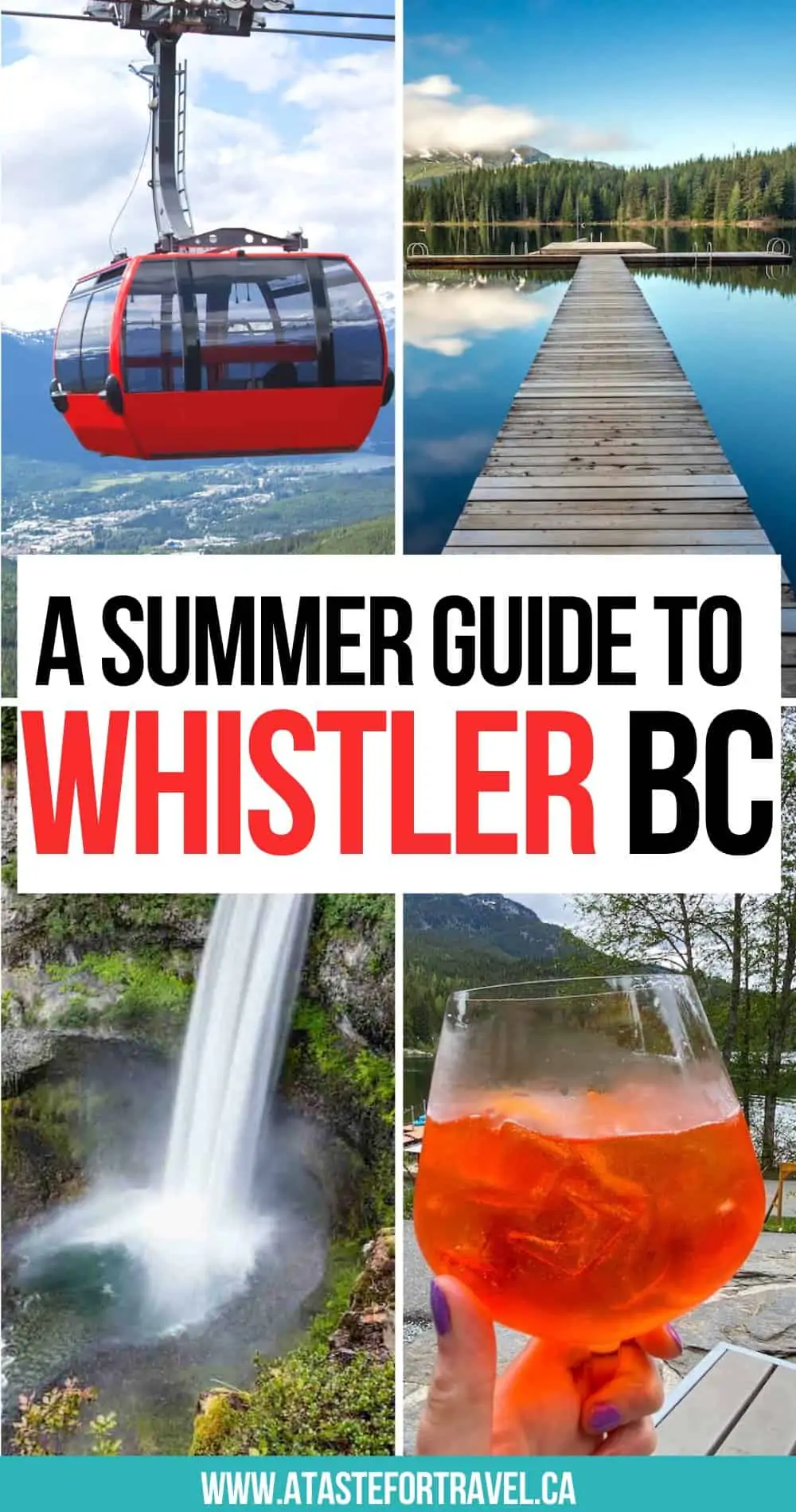 Whistler collage for Pinterest.